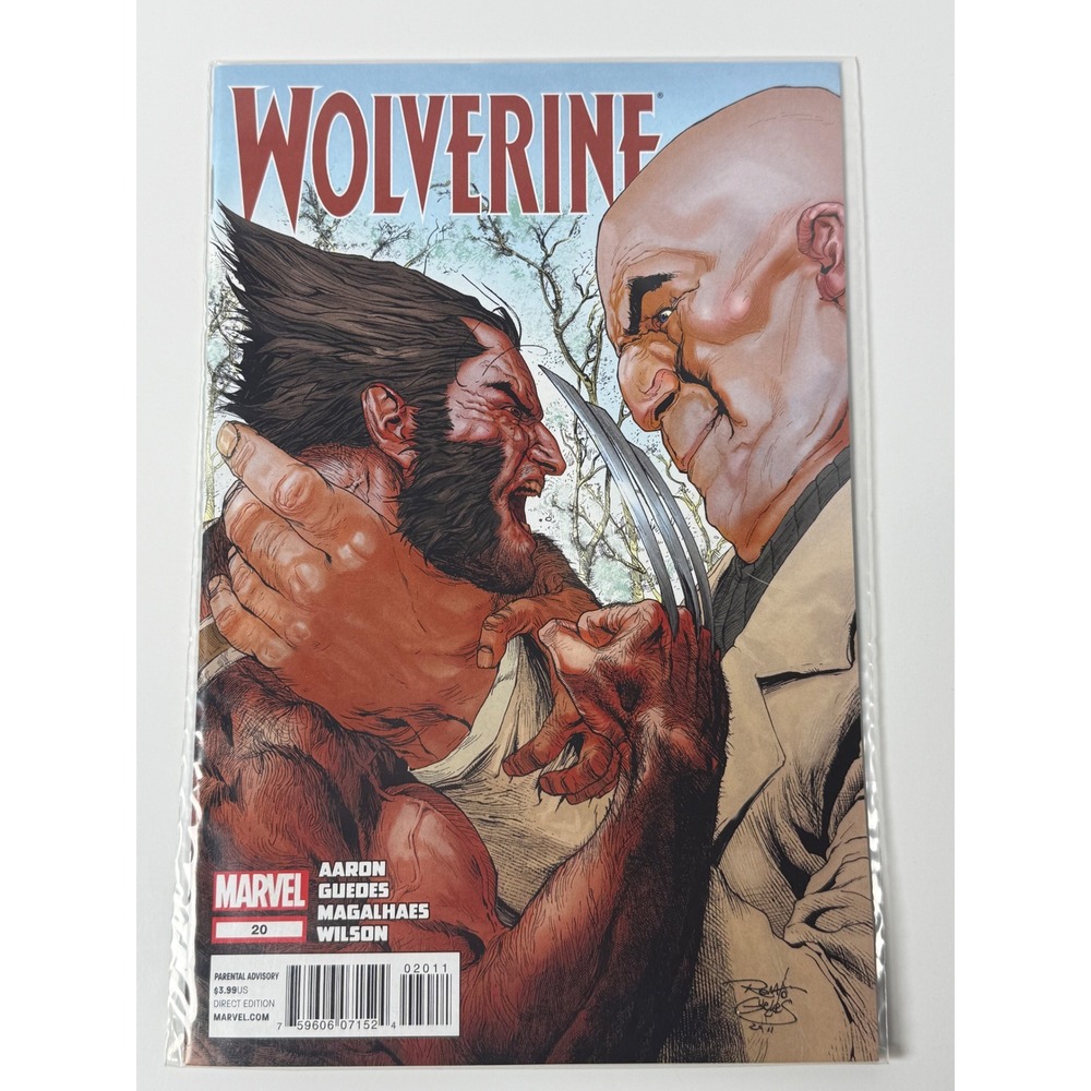 Wolverine 20 Marvel Comics 2012 Renato Guedes Cover Jason Aaron X-Men Logan